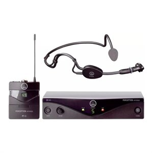 Радиосистемы головные AKG Perception Wireless 45 Sports Set BD B1 (748.100-751.900) с микрофоном с оголовьем C544L,