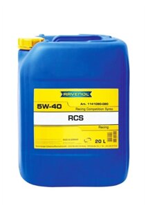 Моторное масло Ravenol RCS Racing Competition Synto SAE 5W-40 20 л