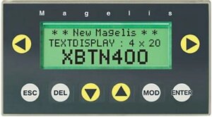 Компактный символьный дисплей 4х20, питание от ПЛК или =24В внешнее Schneider Electric, XBTN400