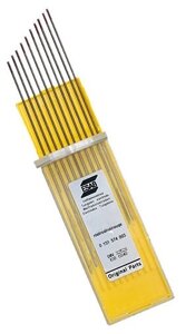 Электроды для аргонодуговой сварки ESAB Tungsten WL15 Gold 4.8мм