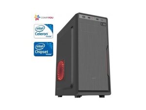 Системный блок компьютер для работы CompYou Office W170 (Intel Celeron-J3355 2.5GHz, 2Gb DDR3, 250Gb, 450W, Без ОС, CY.