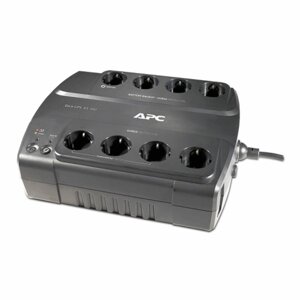 Источник бесперебойного питания APC Back-UPS BE700G-RS 700VA Back, 8 розеток, защита тел. линии 700 Ва, 450Вт