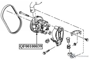 Насос гура CHEVROLET CRUZE QUATTRO FRENI QF00100039