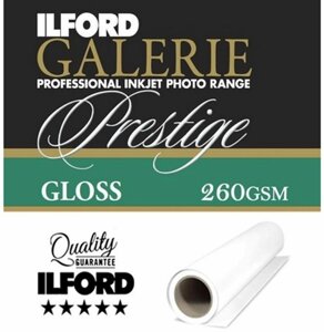 Фотобумага ILFORD Galerie Crystal Gloss, глянцевая, 43,2 см x 30 м