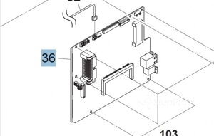 Плата форматера Kyocera 302PH94030 для FS-1120D/FS-1320D