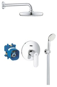 Верхний душ встраиваемый Grohe Eurosmart Cosmopolitan 25183001 хром