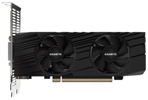 Видеокарта GIGABYTE GeForce GTX 1650 1620MHz PCI-E 3.0 4096MB 12000MHz 128 bit DVI 2xHDMI DisplayPort HDCP Low Profile