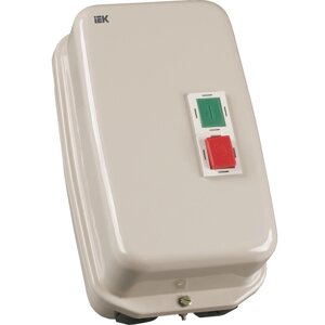 Контактор IEK КМИ-48062 в оболочке, 80А, Ue=220В/АС3, IP54, KKM46-080-220-00