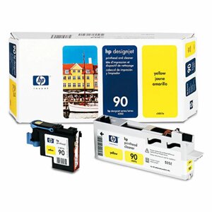 Печатающая головка Hewlett Packard C5057A (HP 90) Yellow