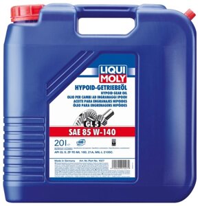 Трансмиссионное масло LIQUI MOLY Hypoid-Getriebeoil 85W-140