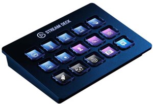 Программируемая панель Elgato Stream Deck 10GAA9901 для стриминга (Black)