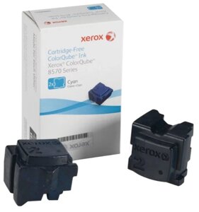 Чернила Xerox CQ8570, твердые, цвет: голубой, арт. 108R00936