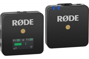 Радиосистема RODE Wireless GO ультракомпактная накамерная беcпроводная система со встроенным микрофоном в передатчик и