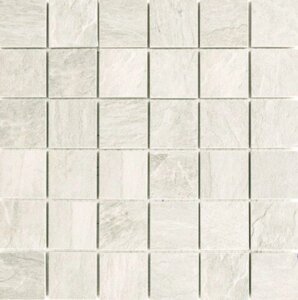 Мозаика Rex Ceramiche Ardoise Mosaico Blanc Grip 739356 300x300 мм (Керамогранит)