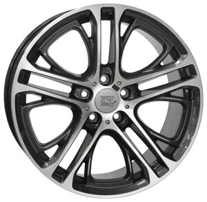 Колесный диск WSP Italy W677 9.5x19/5x120 D72.6 ET48 Dimond Black Polished