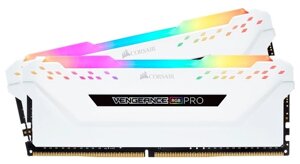 Оперативная память 16 ГБ 2 шт. Corsair Vengeance RGB PRO CMW32GX4M2C3000C15W