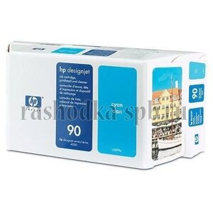 Струйная печатающая головка HP 90 C5055A (cyan printhead) с устройством очистки