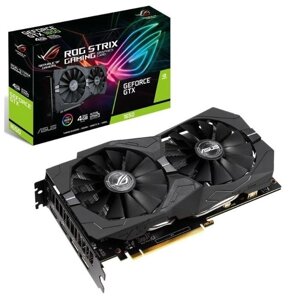 Видеокарта ASUS ROG GeForce GTX 1650 1485MHz PCI-E 3.0 4096MB 8002MHz 128 bit 2xDisplayPort 2xHDMI HDCP STRIX GAMING