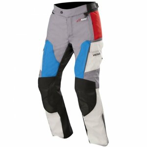 Брюки текстиль ANDES V2 DRYSTAR Alpinestars (серый/красный/синий, L)