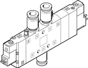 Распределитель с электроуправлением Festo CPE24-M3H-5/3BS-QS-12