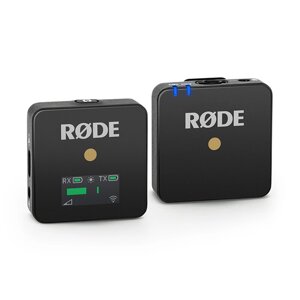 RODE Wireless GO ультракомпактная накамерная беcпроводная система со встроенным микрофоном в передатчик и возможностью