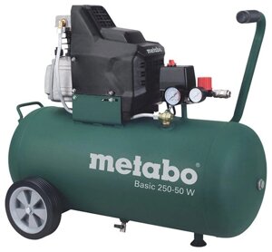 Компрессор масляный Metabo Basic 250-50 W, 50 л, 1.5 кВт