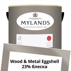 Английские Краски Mylands артикул WoodMetal Paint Eggshell 5 л. №117 Birdcage Walk