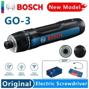 Аккумуляторная отвертка Bosch Go 3, патрон быстрозажимной