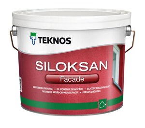 Teknos (Текнос) SILOKSAN фасадная краска 18 л