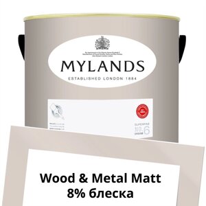 Английские Краски Mylands артикул WoodMetal Paint Matt 5 л. №73 Pediment