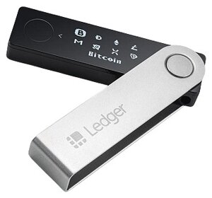 Аппаратный кошелек Ledger Nano X черный