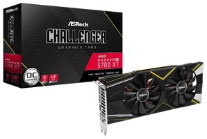 Видеокарта ASRock Radeon RX 5700 XT 1650MHz PCI-E 4.0 8192MB 14000MHz 256 bit 3xDisplayPort HDMI HDCP Challenger D OC