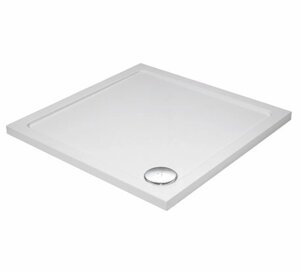 Поддон для душа Cezares Tray M-A-90-35-W квадратный, из стеклокомпозита