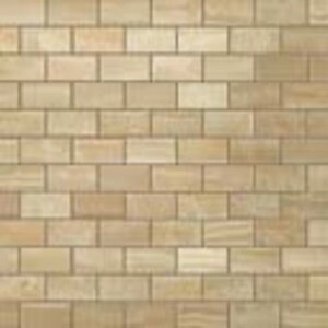 Мозаика Atlas Concorde Russia Supernova Onyx (S. O.) Royal Gold Brick Mosaic 30,5x30,5 глянцевая