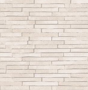 Плитка керамогранит Emilceramica Petra N304P0R Muretto Petra WHITE Naturale ( м2)