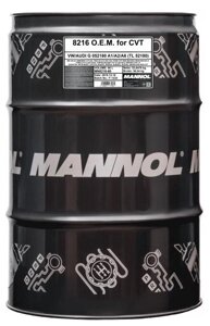 Трансмиссионное масло Mannol O. E. M. 8216 for CVT 60 л