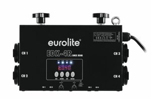 Eurolite EDX-4RT DMX RDM Truss Dimmer Pack четырехканальный диммер для подвеса к фермам, с поддержкой протокола RDM, 5А