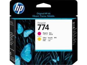 Печатающая головка HP 774 P2V99A пурпурный/желтый, для HP DesignJet Z6810 series/ Z6610 60quot;