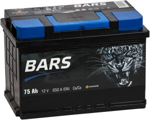 Аккумулятор BARS 15200894 Bars 75 Ач обратная