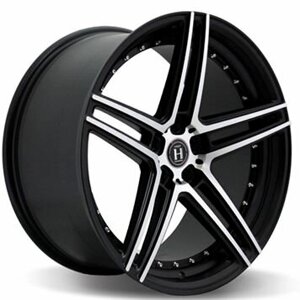 Диски R18 5x114,3 8J ET40 D72,6 Harp Y-22 Satin Black / Machined Face