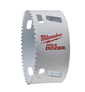 Биметаллическая коронка (9шт) MILWAUKEE Hole Dozer Holesaw 105 мм