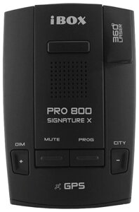 Радар-детектор iBOX Pro 800 Signature X черный