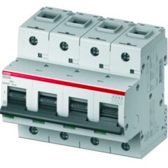 ABB Автоматический выключатель 4-полюсный 16 А, тип C, 20 кА S804N C16. ABB. 2CCS894001R0164