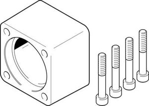 Корпус муфты Festo EAMK-A-D80-77A