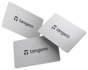 Аппаратный кошелек Tangem 2.0 3 Cards set белый