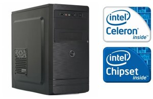 Компьютер для работы и офиса TopComp WO 3604640 (Intel Celeron J1800 2.41 ГГц, DDR3 2 Гб 1333 МГц, HDD 1000 Гб 7200rpm,