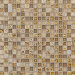 Мозаика Vitrex Stone Glass ANTICA ROMA Copper 30x30 (1,5x1,5)