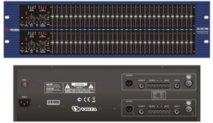 VOLTA EQ-231 PRO эквалайзер графический двухканальный 1/3 октавный (2 х 31 полос)