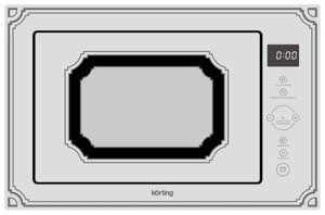 Микроволновая печь встраиваемая Korting KMI 825 RGW