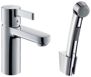 Смеситель для раковины (умывальника) hansgrohe Metris S 31160000 однорычажный лейка в комплекте